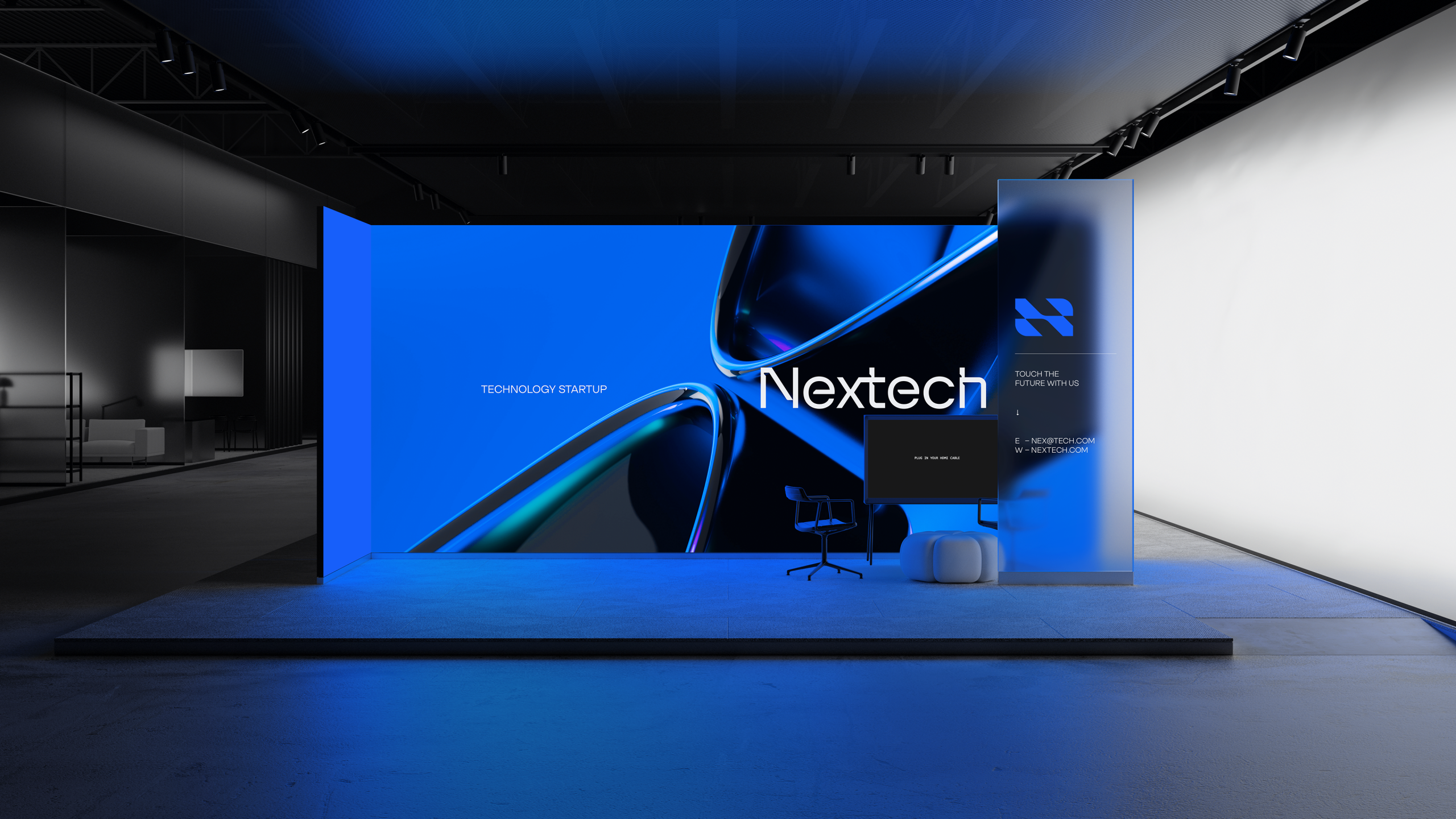 Branding for Start-Up Tech Firm, NextTech 2018